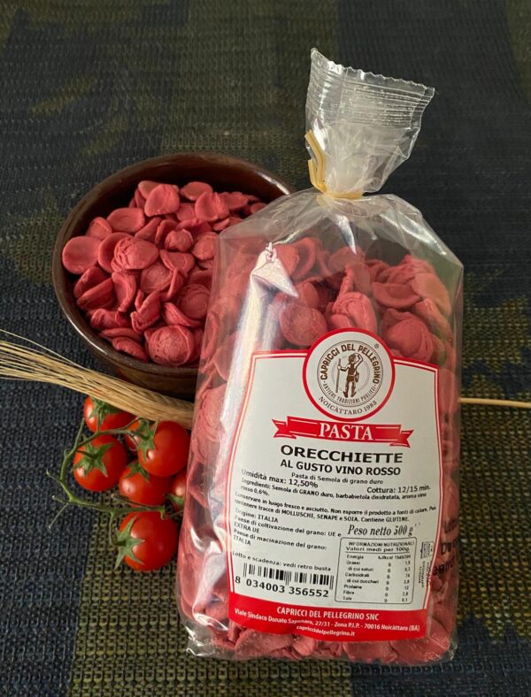 Orecchiette al Vino Primitivo